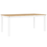 thumbnail of Mesa de comedor Panama madera maciza pino blanco 180x90x75 cm