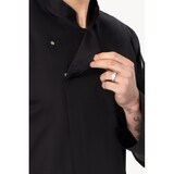 thumbnail of Chef Works® Kochjacke LANSING, Druckverschluss, Cool Vent™, lite, Schwarz, Größe XS