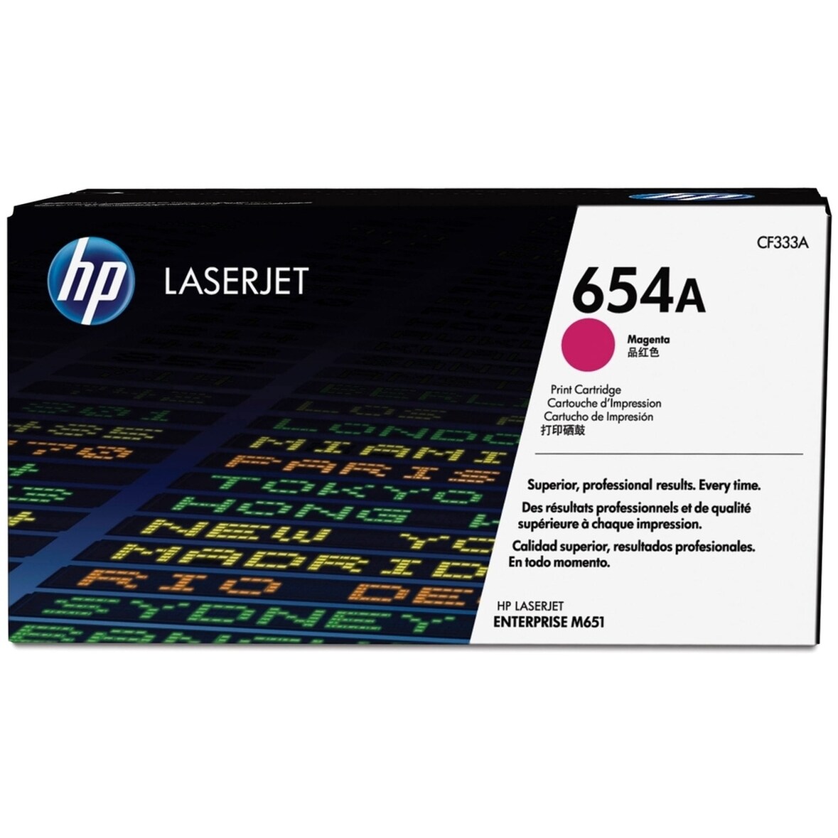 HP 654A Magenta Original LaserJet Tonerkartusche