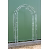 thumbnail of DanDiBo Rosenbogen Verzinkt Breite 140 cm Rundbogen Feuerverzinkt Wetterfest Massiv Volleisen Rankhilfe