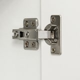 thumbnail of HOMCOM Aparador Sala de Estar Armário Auxiliar com 2 Portas de Alto Brilho e Prateleiras Ajustáveis 70x40x88 cm Branco