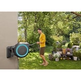 thumbnail of Gardena 18625-20 Gartenschlauchrolle Wandmontierte Rolle Automatisch Schwarz, Blau