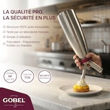 thumbnail of GOBEL - Siphon de cuisine professionnel INOX (conforme NF D21-901) - 1L - Qualité professionnelle