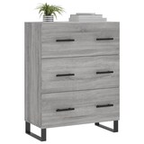 thumbnail of vidaXL Sideboard Grau Sonoma 69,5x34x90 cm Holzwerkstoff