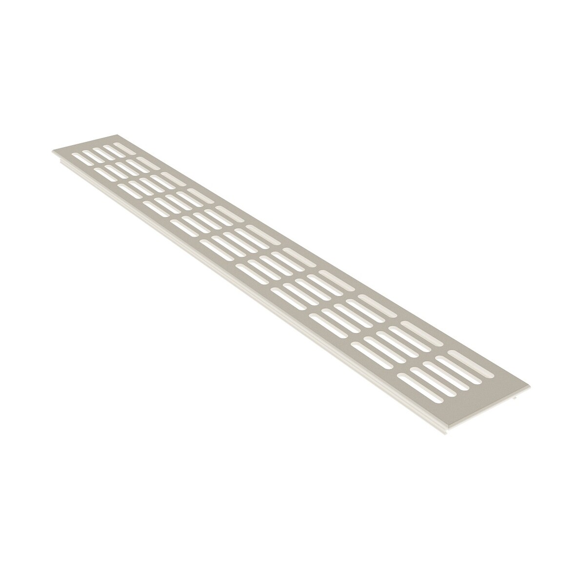 Türgitter Weiß RAL9010 Breite 80mm x 600mm Lüftungsgitter Stegblech Ab- Zuluft