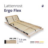 thumbnail of Lattenrost 140x200 | 7 Komfortzonen | verstellbarer Kopf | Lattenrahmen aus Buche | Federholzrahmen Made in Germany | Lattenrost Selbstmontage