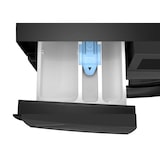 thumbnail of Sharp ES-MNFL814CMA-NL Voorlader wasmachine, 8 kg, 1400 toeren, 15 programma's, extra stoomfunctie, inverter motor, AquaStop, mat zwart