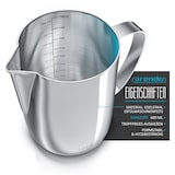 thumbnail of Arendo Edelstahl Milchkännchen mit Messskala - Milchkanne zum Aufschäumen von Milchschaum