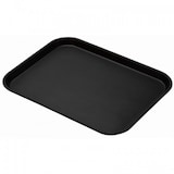 thumbnail of Cambro Treadlite rechthoekige antislip glasvezelbak zwart 45,7 x 35,5 cm. Stevig