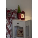 thumbnail of Konstsmide LED Wasserlaterne, Briefkasten, "Schneemann mit Kindern u. Hund", 5h Timer, 1 warm weiße Diode, batteriebetrieben & USB, Innen - 4268-550