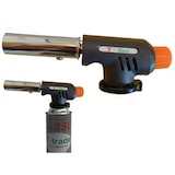 thumbnail of Saldatore multiuso in acciaio inox con accensione piezo da utilizzare con bomboletta a gas