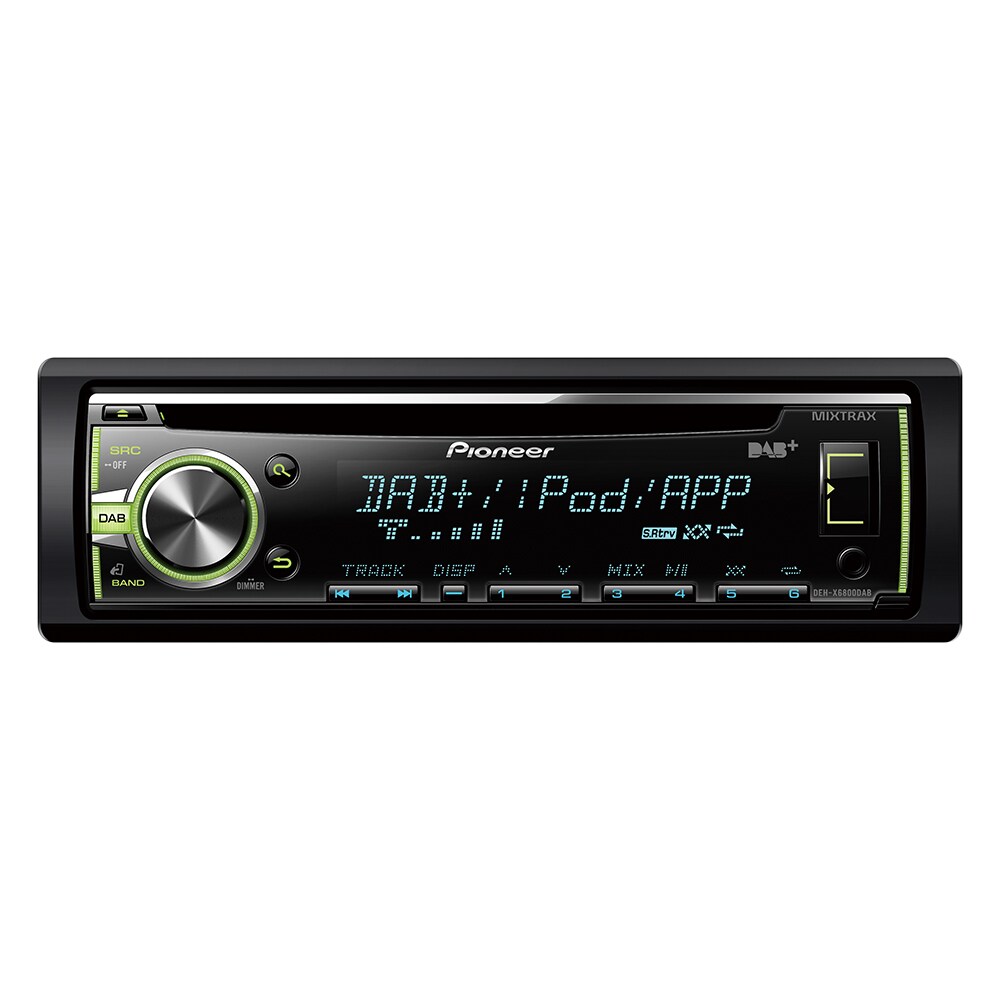 Pioneer DEH-X6800DAB Auto Media-Receiver Schwarz 200 W
