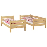 thumbnail of Etagenbett extra stabil 90x190 Stockbett Massivholzbett Kiefer Rollrost Matratzen 60.16-09-190 M
