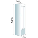 thumbnail of SODAGLASS 120 TOP SLIM BLANCHE LED- Vitrine à boisson à groupe logé -LMC EUROCOLD - 3792102