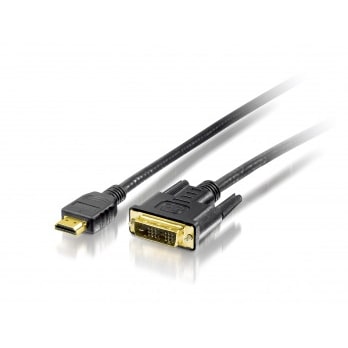 Equip 119323 HDMI-Kabel Equip HDMI A -> DVI(18+1) St/St 3.00m sw
