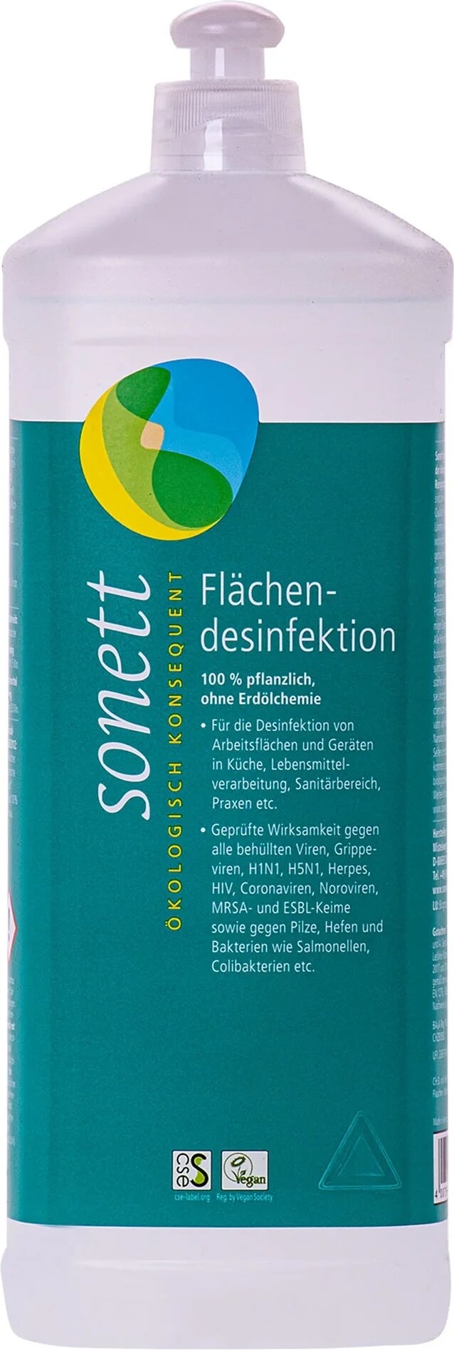 SONETT Flächendesinfektion 1 Liter DVG gelistet