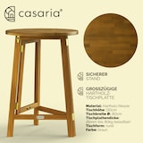 thumbnail of Deuba Stehtisch Bistrotisch Klappbar Akazie Holz 78x110cm