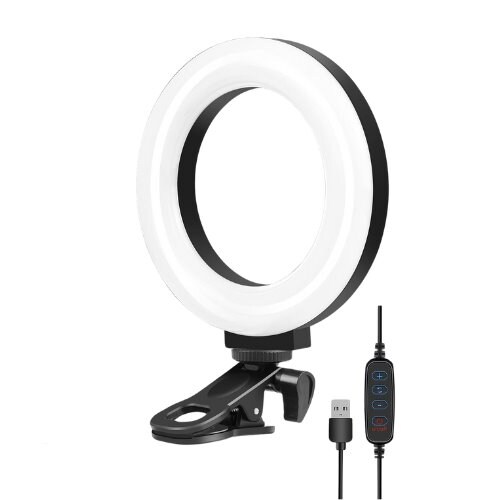 Ring Light LED 4.7 Pouces 3 Modes USB Pour Selfies et Vlogs YONIS