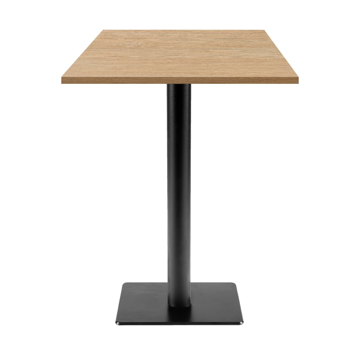 Restootab - Mesa alta Milan-T 60x60cm diseño roble alba