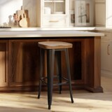 thumbnail of Lote de 2 taburetes de bar Clara Negro