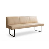thumbnail of KAWOLA Esszimmerbank ELEEN Leder beige 203cm