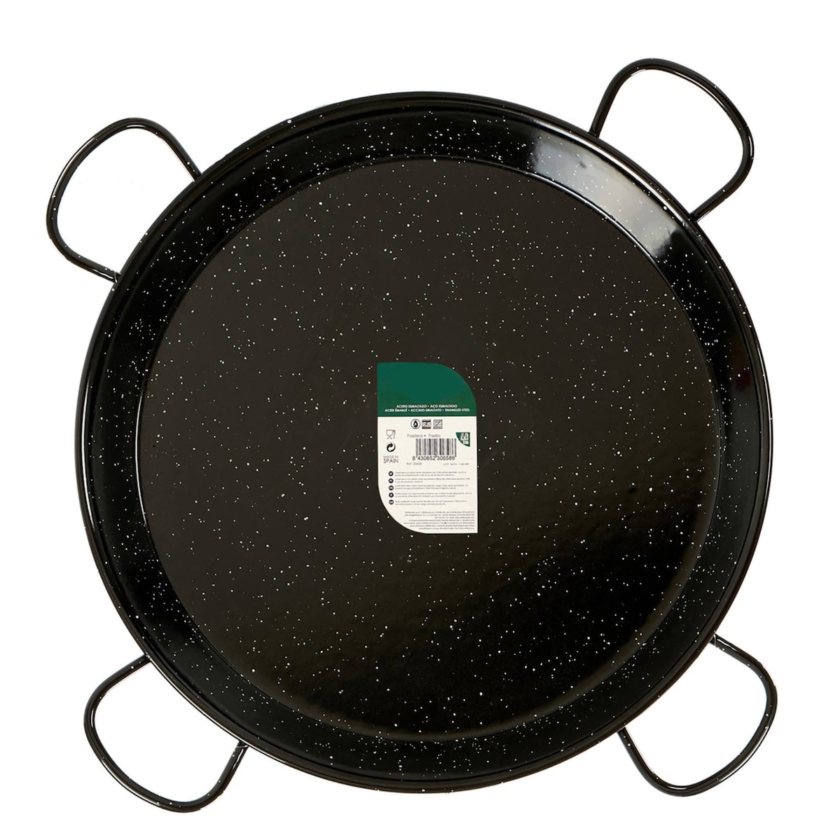 San Ignacio LA DEHESA - Paellera Esmaltada 80 cm para 40 rações