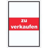 thumbnail of zu verkaufen Aufkleber mit Text Werbeaufkleber hochkant A0 (841x1189mm)