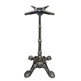 thumbnail of Lote de 2 bases de mesa LIVRY 72, hierro fundido, 4 patas, vintage, altura 72 cms