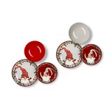 thumbnail of Excelsa servizio piatti 18 pezzi Holly Gnomo porcellana e stoneware multicolor