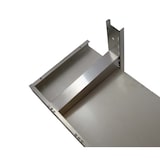 thumbnail of Skyrainbow Scaffale a parete, acciaio inox rinforzato, 2 ripiani, 180x40