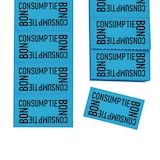 thumbnail of CombiCraft Consumptiebonnen met tekst consumptiebon 10 per strip blauw - per 1000 bonnen