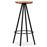 thumbnail of Taburetes de cocina 2 unidades madera maciza reciclada