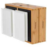 thumbnail of Princess Chef-Tischgrill Dinner4All Pure 840 W Metall und Bambusholz