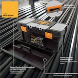 thumbnail of Werkzeugkoffer für Elektrowerkzeuge aus Polypropylen mit Schaumstoff im Inneren L 372 x B 314 x H 100 mm