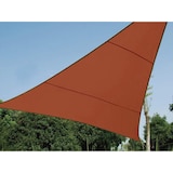thumbnail of Schaduwdoek, waterafstotend, 5 x 5 x 5 m, 160 g/m², polyester, driehoek, terracotta