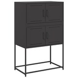 thumbnail of vidaXL Sideboard Schwarz 68,5x38,5x107 cm Stahl