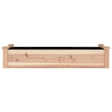 thumbnail of vidaXL Hochbeet mit Einsatz 120x45x25 cm Massivholz Tanne