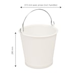 thumbnail of GILAC Seau rond - 10 L - Blanc G615021