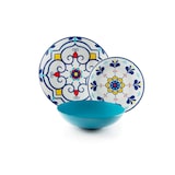 thumbnail of Excelsa servizio piatti 18 pezzi Vietri Color porcellana multicolor