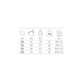 thumbnail of Kunststoffrolle Schwarz Lenkrolle Möbelrolle Möbeltransportrolle Ø60mm einzeln