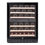 thumbnail of Vinobox 50 flessen. Zwarte wijnkast 2 zones