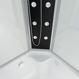 thumbnail of Kombination Badewanne Dusche K50-R01 Duschtempel 100x170 cm