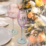 thumbnail of Cristal D'Arques Swirly Spring Caja 4 Copas Flauta Cristalín 21Cl