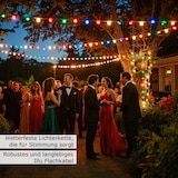 thumbnail of Illu-/Partylichterkette 5m Außenlichterkette Germany 10 bunte LED Tropfenlampen