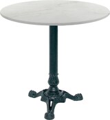 thumbnail of RestooTab - Tisch Bistrot Ø70cm Dekor Marmor paros