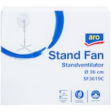 thumbnail of aro Ventilador de pie SF3619C, plástico / metal, 62 x 62 x 120 cm, Ø 36 cm, 50 W, blanco