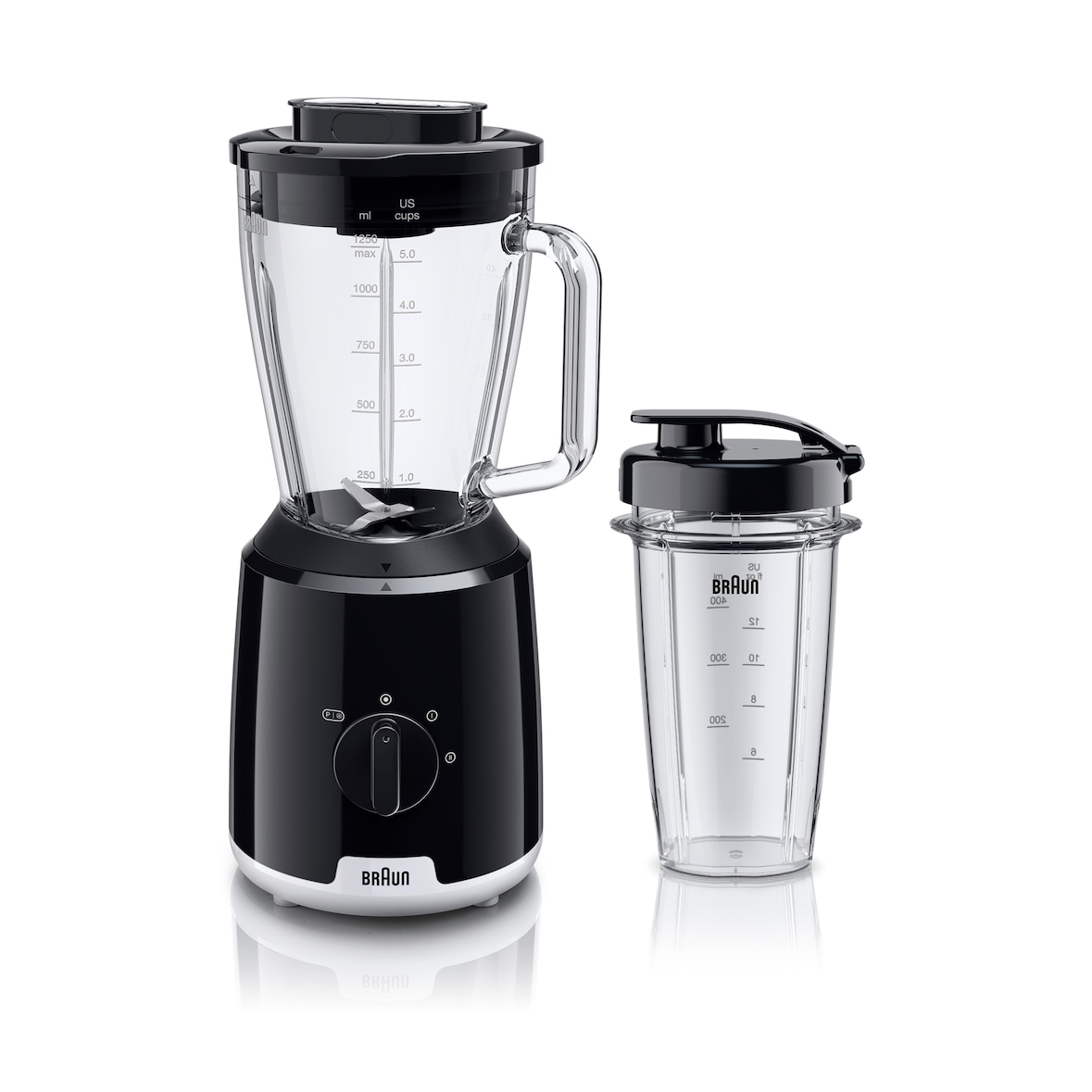 Braun PowerBlend1 JB 1051 BK Standmixer Schwarz