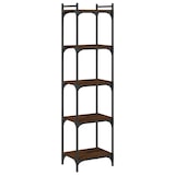 thumbnail of vidaXL Bücherregal 5 Böden Braun Eiche-Optik 40x30x154cm Holzwerkstoff