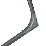 thumbnail of tectake Set van 2 aluminium tuinstoelen inklapbaar met hoofdsteun en voetensteun - antraciet - 405972