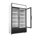 thumbnail of CombiSteel Koelkast | SERIE FCU | 740L | Zwart/Wit | +1°C/+10°C | Geforceerd | Draaideuren | Wielen (Geremd) | 1120x610x1973(h)mm